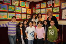 K. Tahta Armenian Community Sunday School in London and the London Chapter of the AGBU organised an exhibition of paintings by the school children entitled “Armenia and the colours of Armenia through the eyes of children in the Diaspora”.