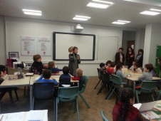Mrs Nune Sargsyan visits the school