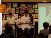 K. Tahta Armenian Community Sunday School in London and the London Chapter of the AGBU organised an exhibition of paintings by the school children entitled “Armenia and the colours of Armenia through the eyes of children in the Diaspora”.