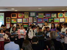 K. Tahta Armenian Community Sunday School in London and the London Chapter of the AGBU organised an exhibition of paintings by the school children entitled “Armenia and the colours of Armenia through the eyes of children in the Diaspora”.